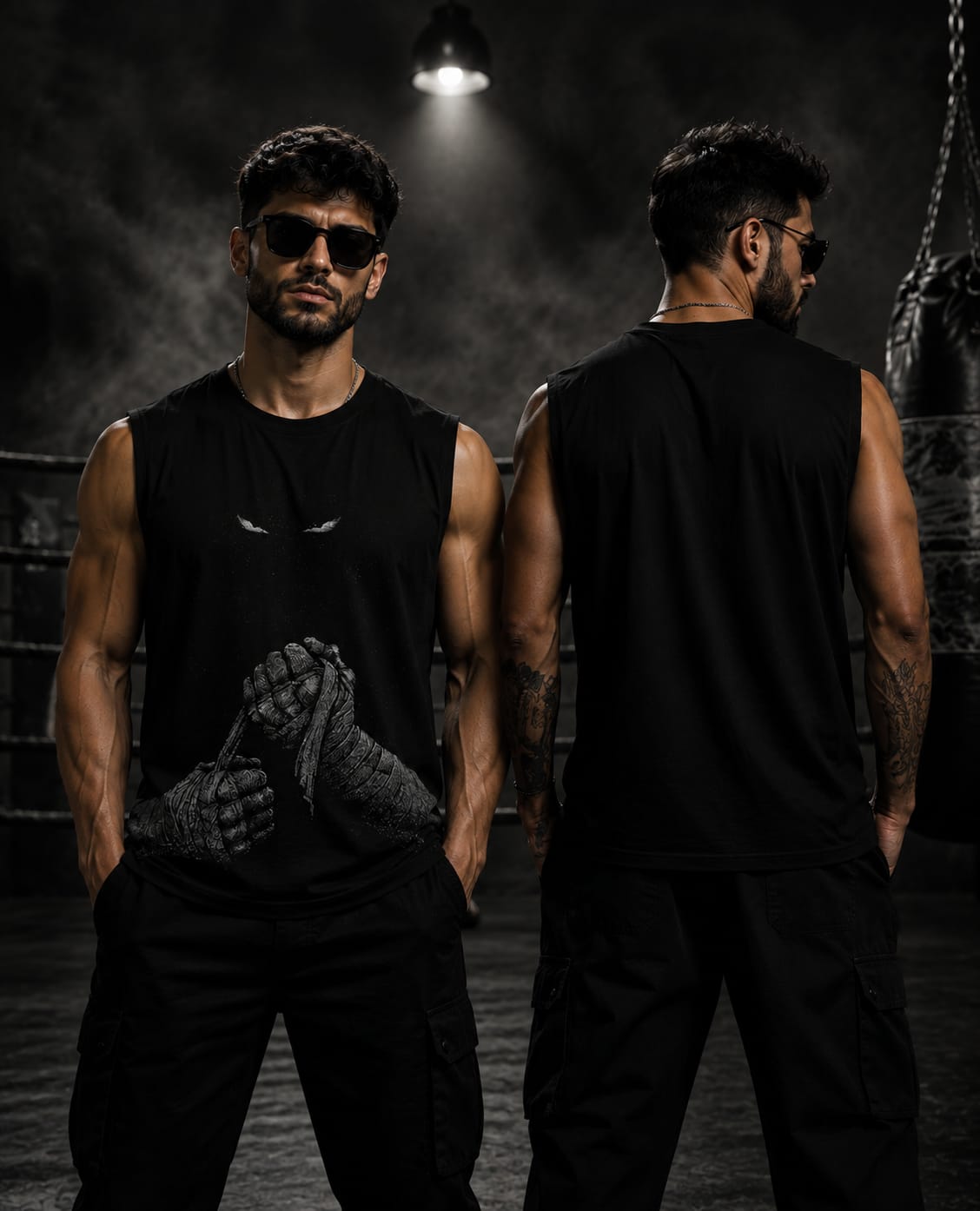 Sleeveless T Shirt