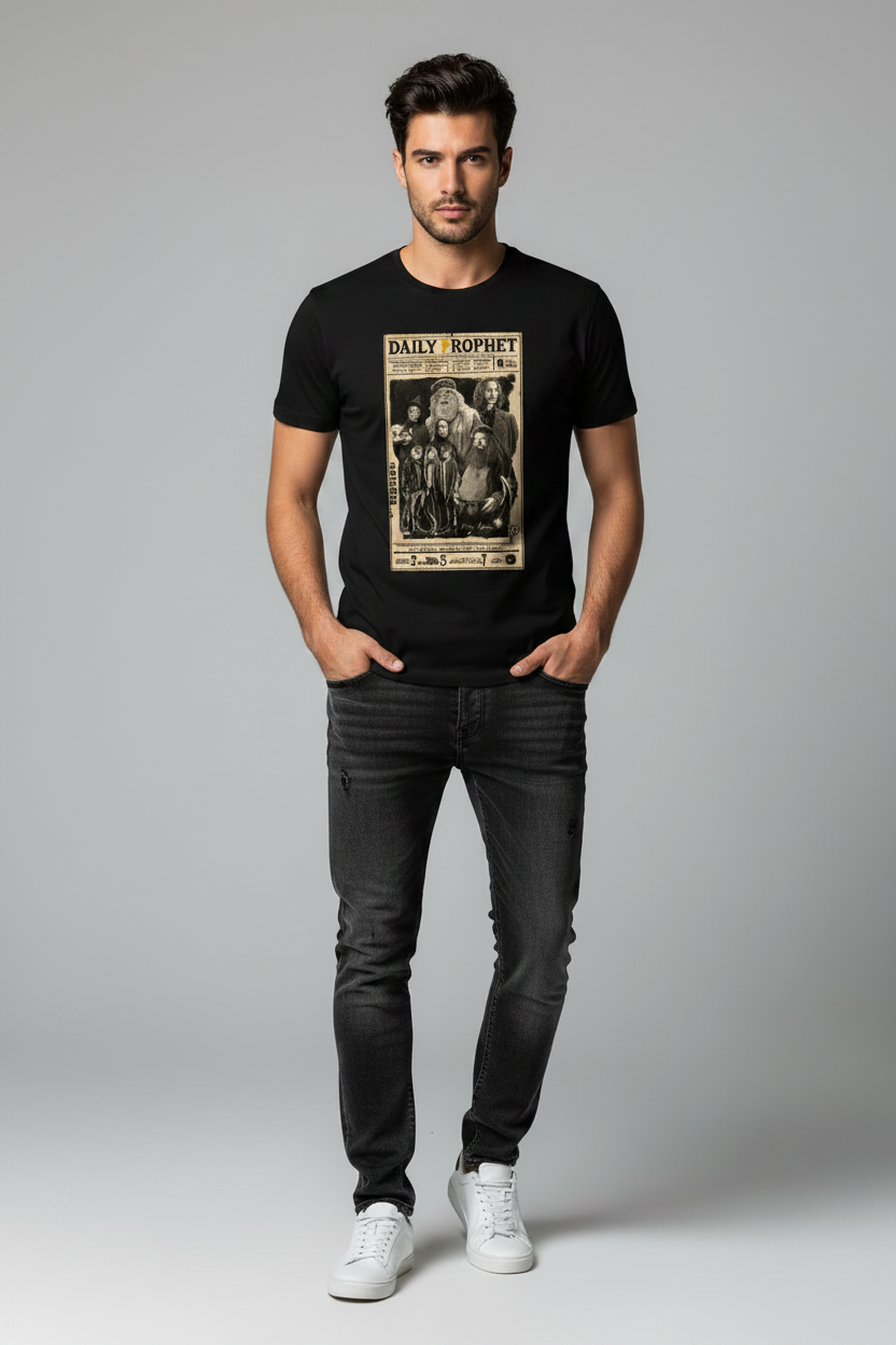 Unisex Hogwarts  Stretch T-shirt