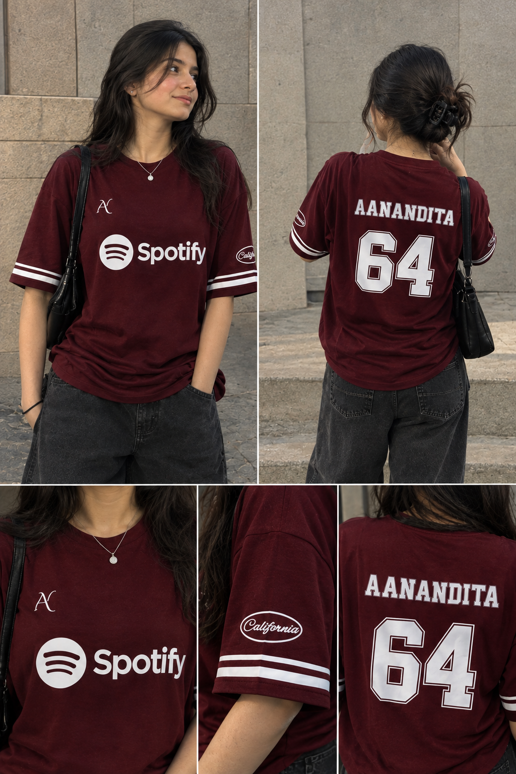 Aanandita's Jersey T-Shirt