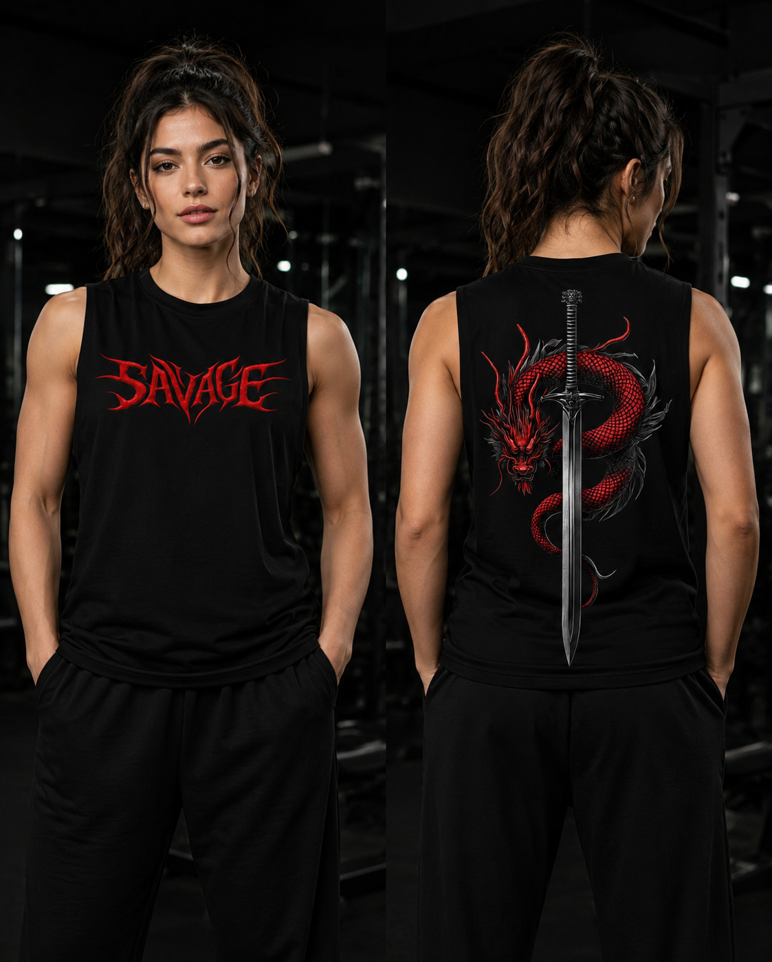 Unisex Savage Tank Top